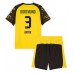 Maillot de foot Borussia Dortmund Waldemar Anton #3 Domicile vêtements enfant 2025-26 Manches Courtes (+ pantalon court)